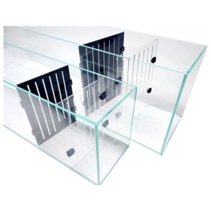 Lifegard Aquatics Acrylic Dividers for 16 Gallon Aquariums - Freshwater space savers for your aquatic oasis! Set of 2.