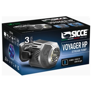 Elevate your aquatic paradise with the Sicce Voyager HP Stream Pump! This 3200 GPH submersible pump ensures efficient flow for both fresh and salty setups. Perfect for reliable water circulation