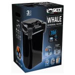 Transform your aquarium with the Whale 350 Canister Filter by Sicce! This efficient filter boasts a flow rate of 330 GPH