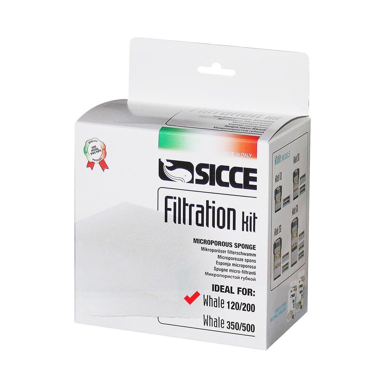 Sicce - WHALE 120 & 200 Replacement Sponge Kit