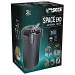 Upgrade your aquatic habitat with the Sicce Space Eko 300 Canister Filter! Perfect for both fresh and salty setups