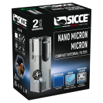 Enhance your aquarium with Sicce's Micron Carbon Cartridge 2pc! Perfect for both freshwater and saltwater tanks