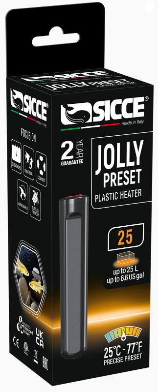 Sicce Jolly Preset Heaters 25W
