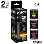 Keep your aquatic friends cozy with the Sicce Jolly Preset 35 submersible heater! This reliable 30W heater ensures perfect temperature control for both fresh and salty tanks. Dive into worry-free warmth today!