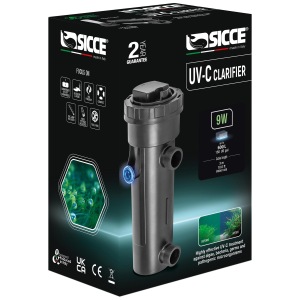 Enhance your aquatic environment with the Sicce UV-C Clarifier 9W! Perfect for both fresh and salty aquariums