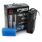 Enhance your aquatic habitat with the Sicce Micron Internal Filter! This 65 GPH filtration system is perfect for both freshwater and saltwater tanks