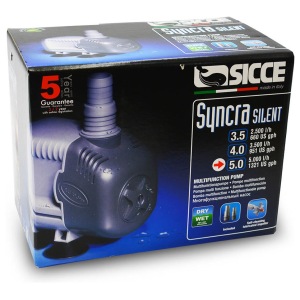 Experience the ultimate flow with the Syncra Silent 5.0 Pump! This energy-efficient submersible pump delivers a powerful 1321 GPH