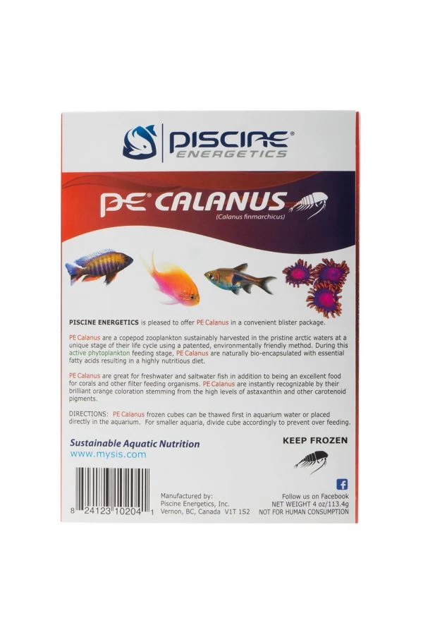 PE Calanus cubes - 4.0 oz.