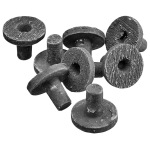 1-Inch Hawaiian Black Coral Frag Plugs by Ocean Wonders – Perfect for saltwater reef enthusiasts! 25 pieces for vibrant fragging fun.