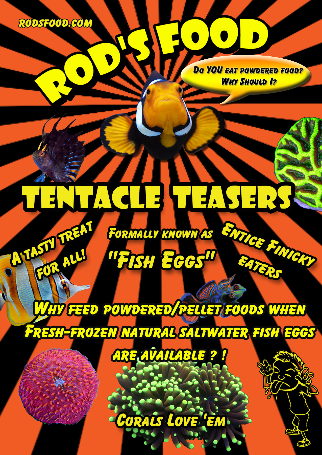 Rod's Food Tentacle Teasers - 2 oz.