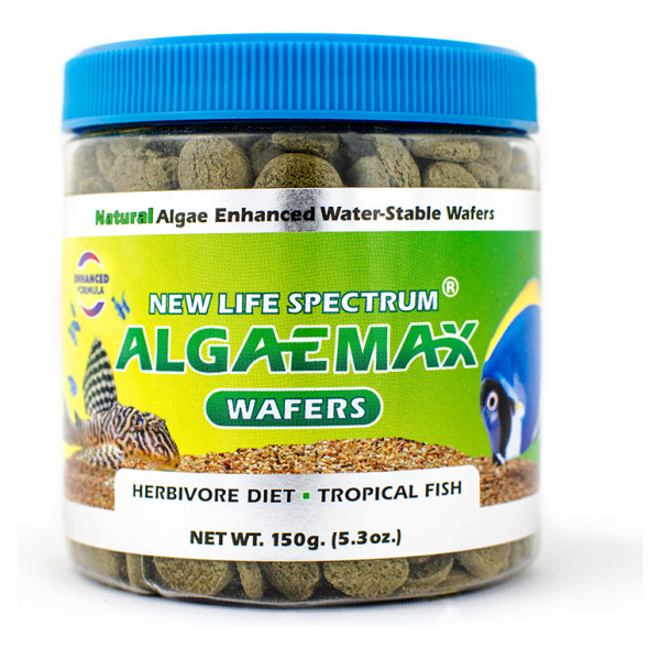Algae Max Wafers (1.2 - 12.5mm) - 150g by New Life Spectrum