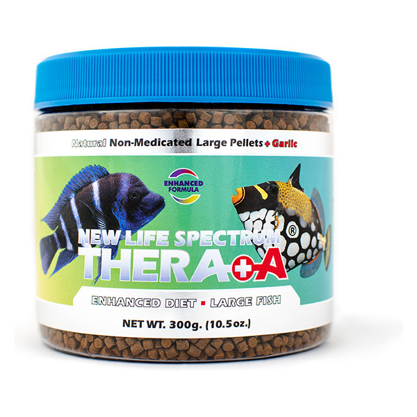 New Life Spectrum Thera+ A +Garlic Large Pellet Fish Food for Fresh & Saltwater