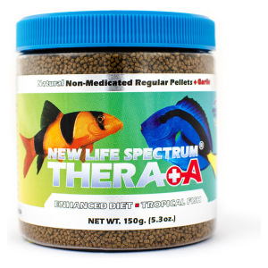 New Life Spectrum Thera+A Pellets 150g - Fresh & salty fish food for healthy aquariums and happy fish!