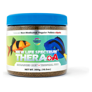 Nutrient-rich New Life Spectrum Thera+A Regular Pellet fish food (300g) for fresh & salty aquariums