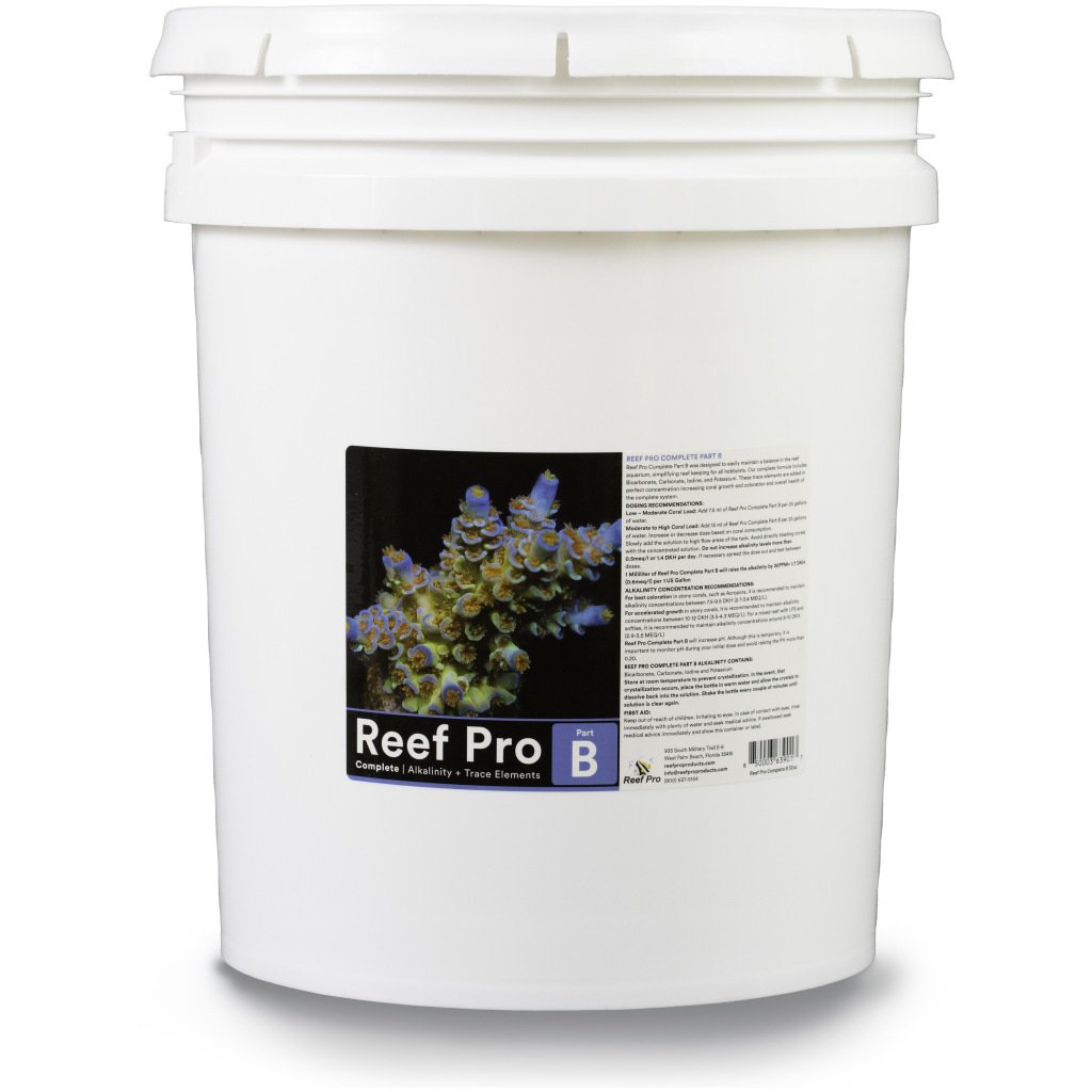 Photo inspiration: Visual Reference: Reef Pro Complete B Alkalinity 5 Gallon
