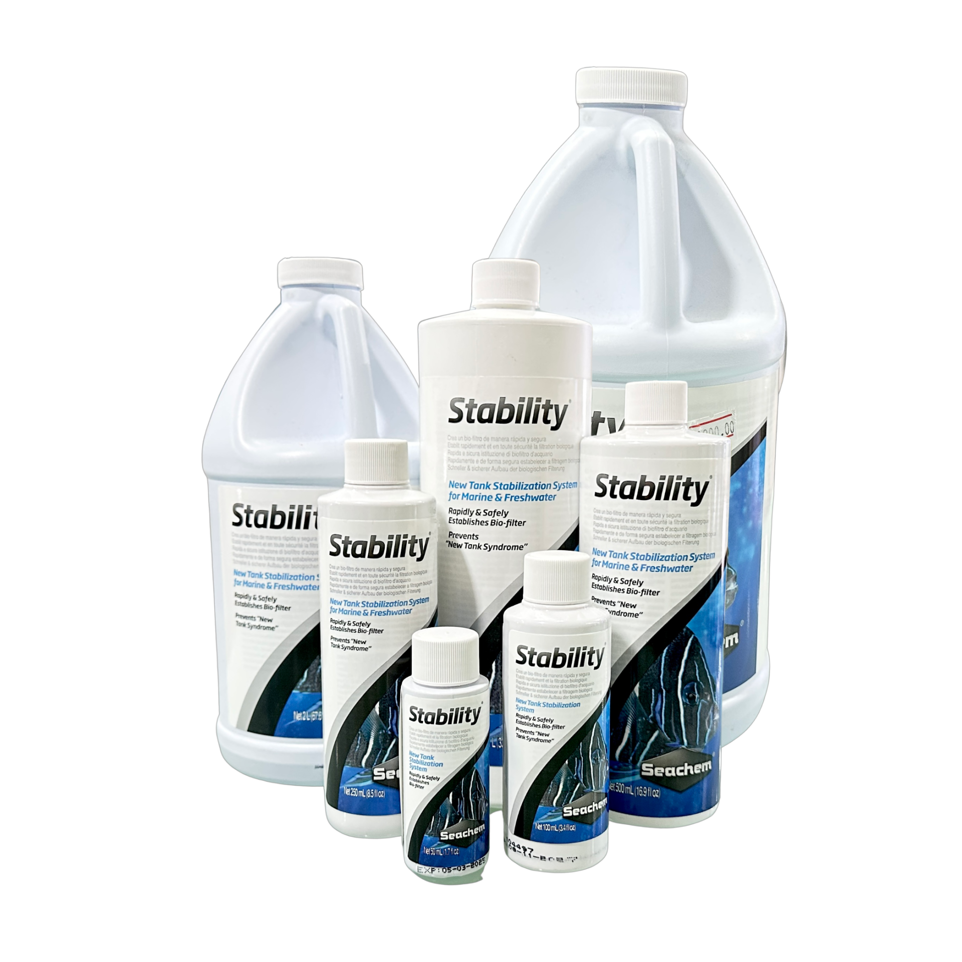 Image showcasing Stability for Freshwater & Saltwater - 5 Gallon | Aquarium Must-Have