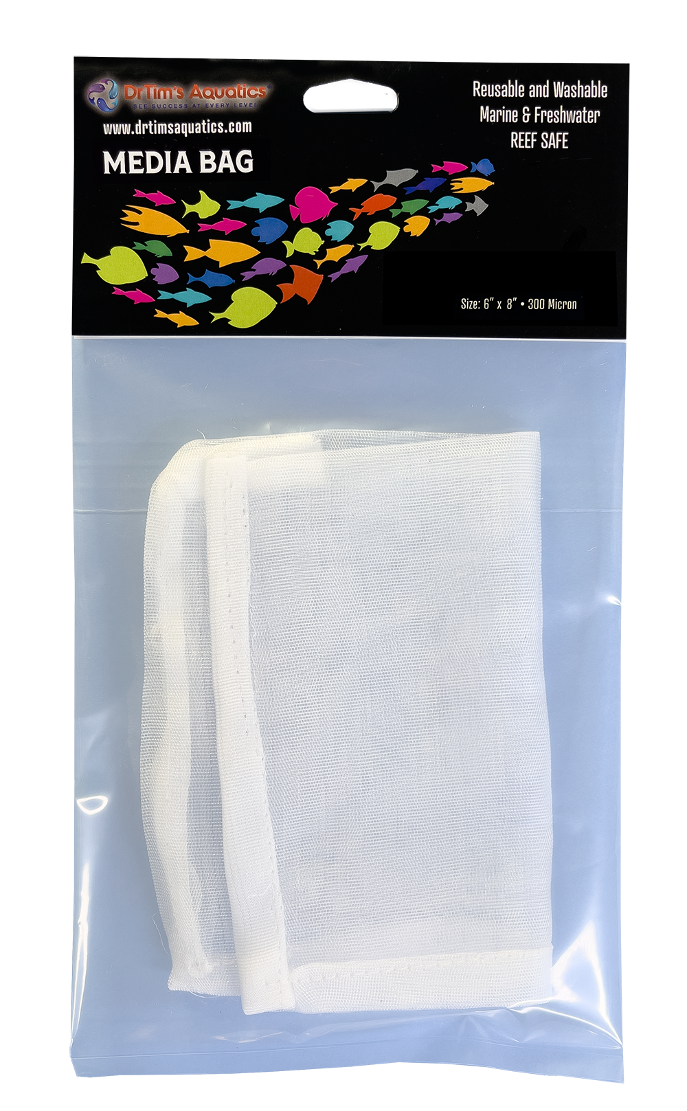 Dr. Tim's - Filter Media Bag - Fine Mesh (300 Micron) 6 x 8 - Single