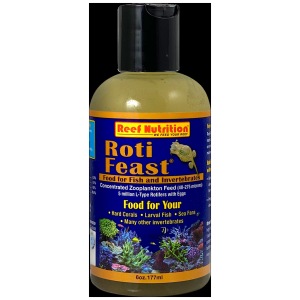 Roti-Feast 6 oz Coral Food by Reef Nutrition - A delightful treat for fresh & salty tank buddies! Perfect for coral health!
