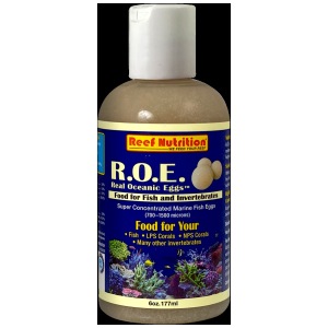 R.O.E. Real Oceanic Eggs 6 oz - Nutritious coral food for thriving freshwater & saltwater tanks! Dive into happy
