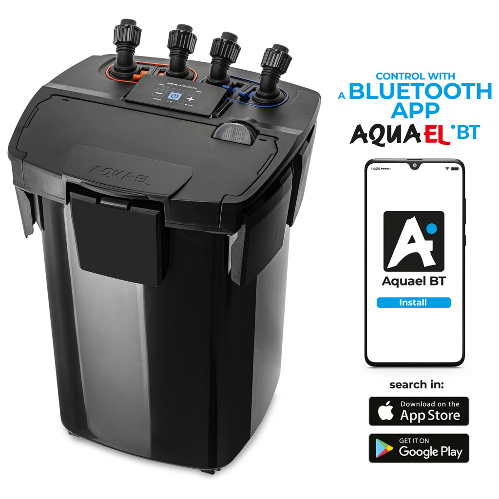 Fish Hypermax Aquael Hypermax 4500 Filter BT | Fresh & Salty Aquariums