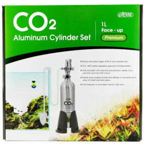 Ista - CO2 Aluminum Supply Set - 1L (Premium) - face up