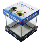 ISTA 1 Gal. Glass Tank – Perfect for small freshwater aquariums to make a splash in your space!