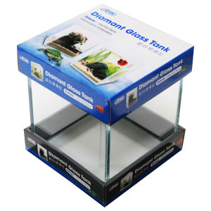 ISTA 1 Gal. Glass Tank – Perfect for small freshwater aquariums to make a splash in your space!