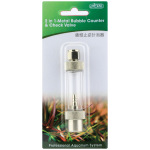 Metal Bubble Counter & Check Valve (2 in 1) for CO2 Injection in Freshwater & Saltwater Aquariums - Plant Care Essential!