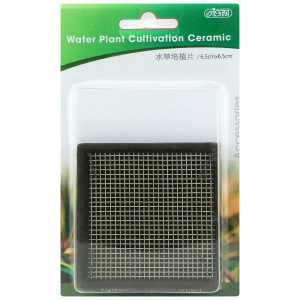 Water Plant Cultivation Ceramic - Square 3" pot for freshwater decor