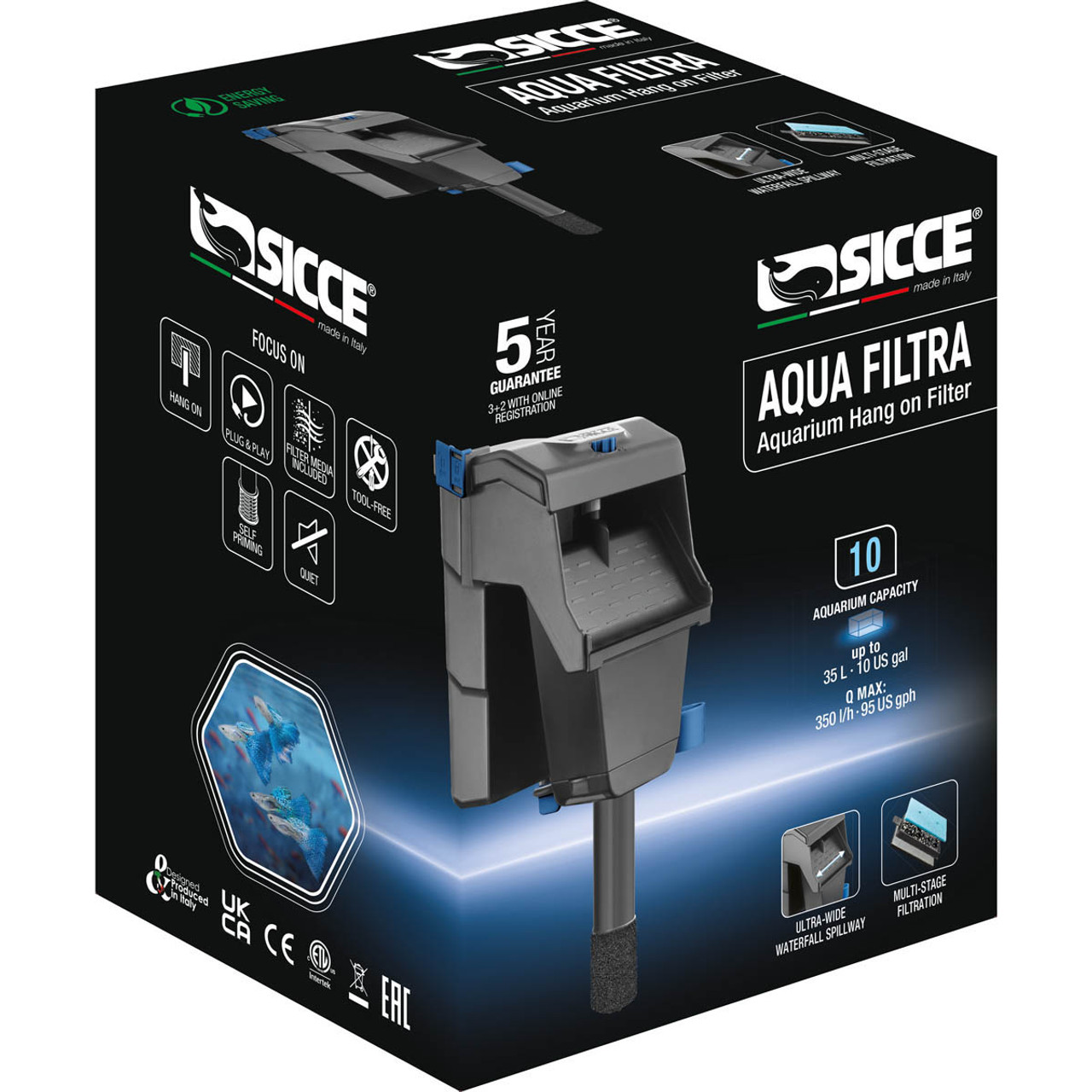 Hang on Aqua Filtra 10 - up to 10 gal - Image 3