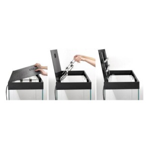 OptiSet 240 (Black) - 63.4 gal Aquarium and Cabinet - Image 3