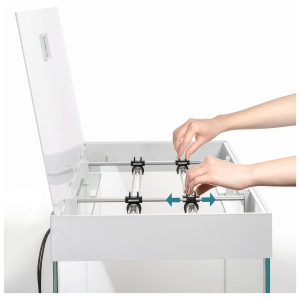 OptiSet 200 (White) - 52.8 gal Aquarium and Cabinet - Image 5
