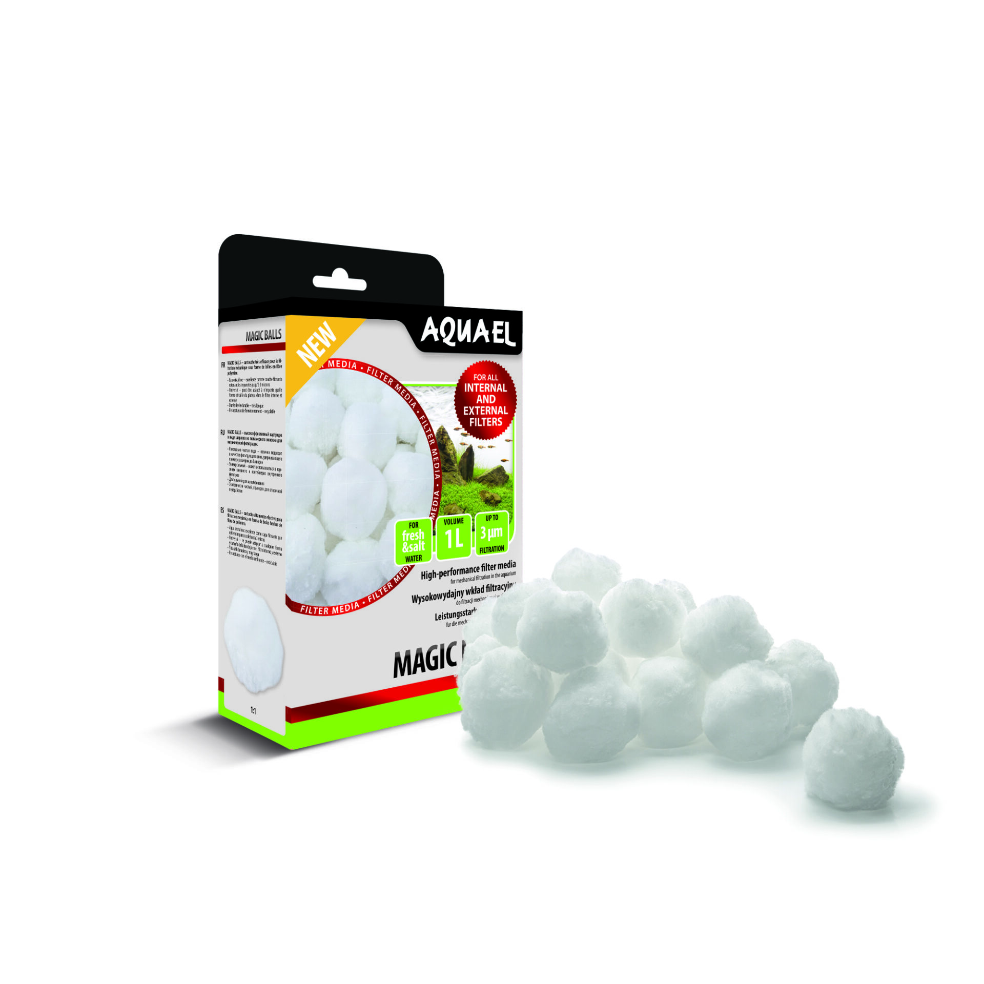 Aquael - Filter Magic Balls - 1L