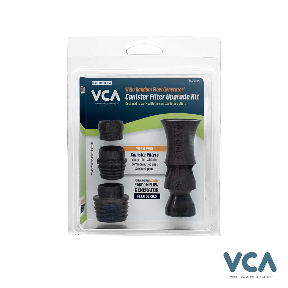 Canister Filter Upgrade Kit - 1/2in Random Flow Generator