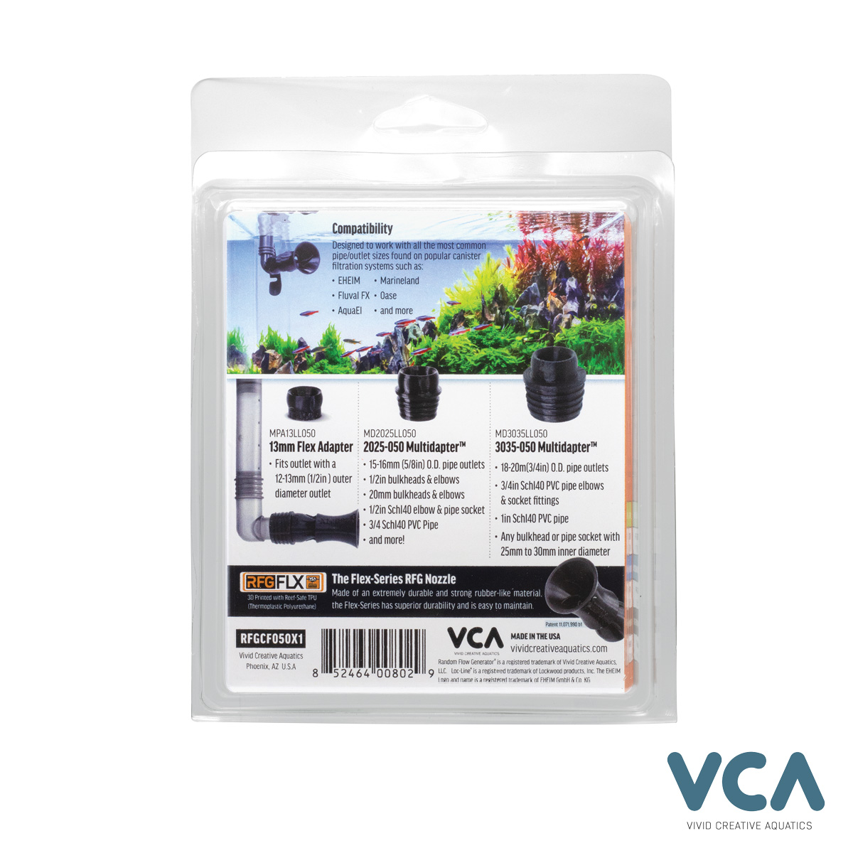 Canister Filter Upgrade Kit - 1/2in Random Flow Generator - Image 2