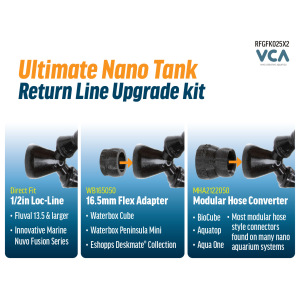 Ultimate Nano Tank Return Line Upgrade Kit - Dual 1/4in Flex-Series RFG - Image 4