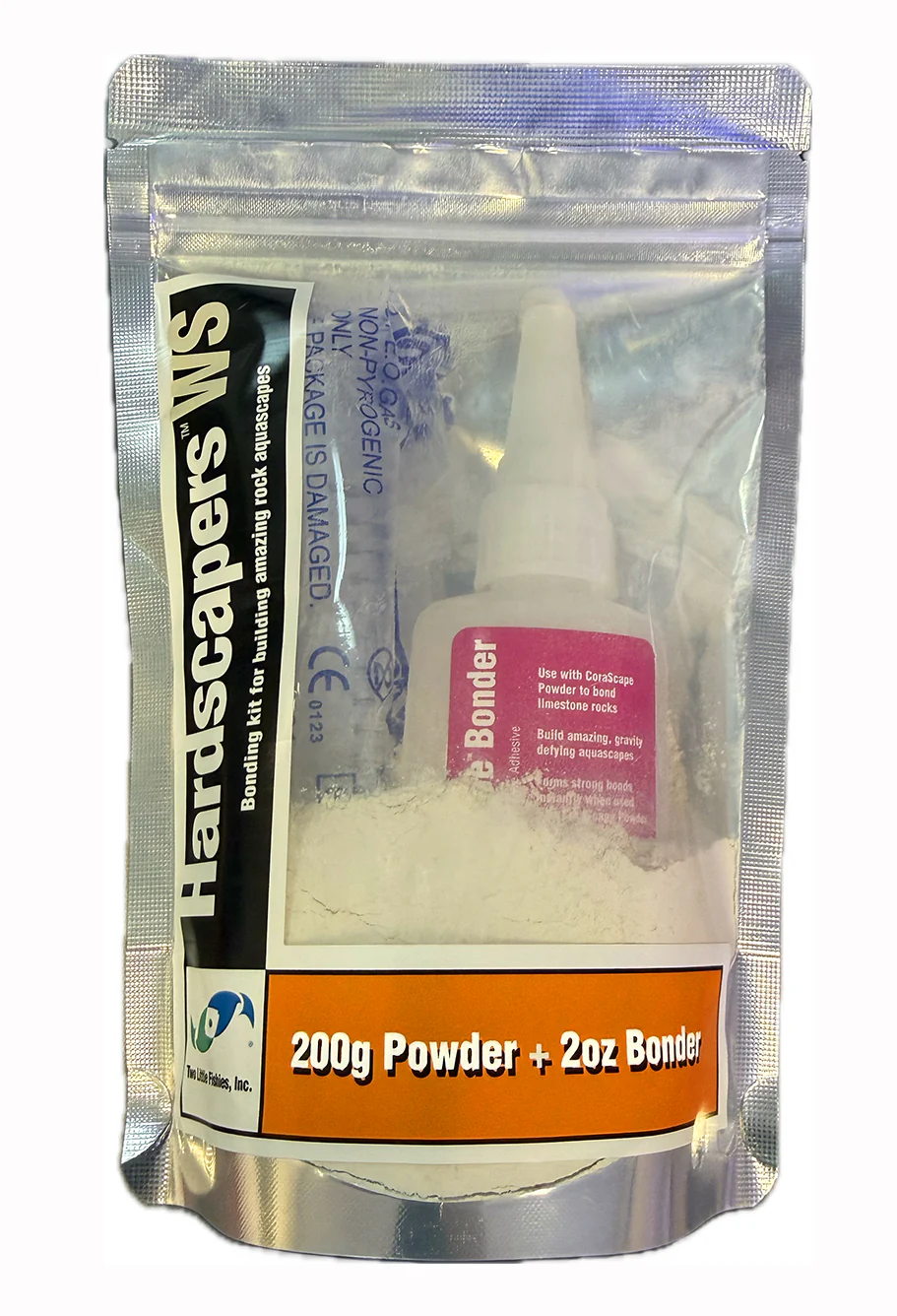 TLF - Hardscapers White Stone Bonding Kit (Powder 200g - Bonder 2oz)