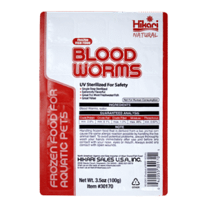 Hikari - Blood Worms cubes - Naturals - 3.5 oz