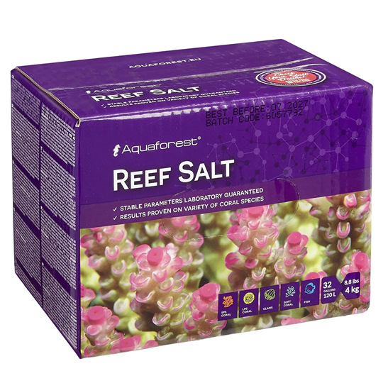 Aquaforest Reef Salt Mix 32 Gallon (Box) 4kg/8.8lbs